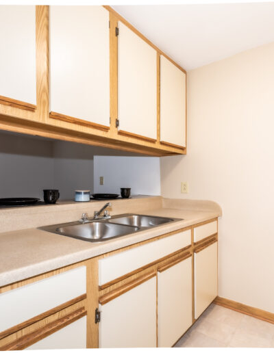 Apartment Kitchen Cabinetry & Sink
