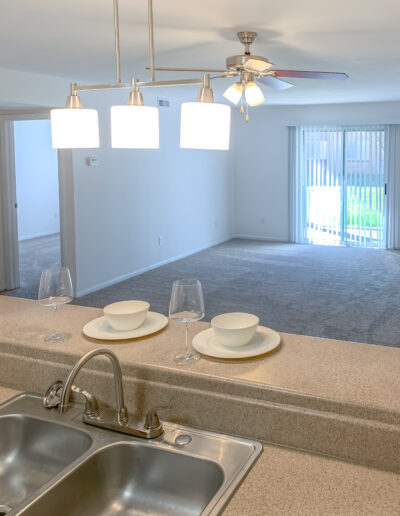 Interior View Of Residential Apartment